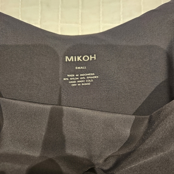 Mikoh Halter Black One Piece Swimsuit Size Small - Picture 8 of 10